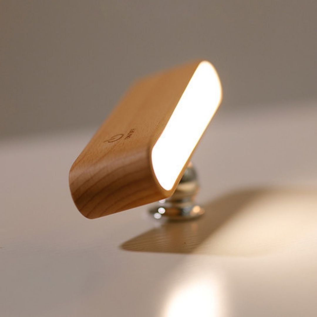 360° Minimalistische Houten Lamp