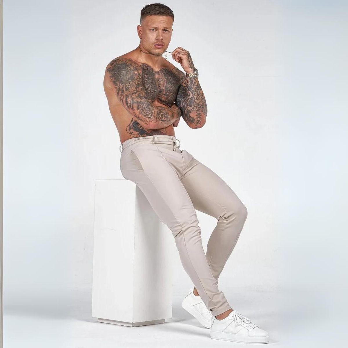 Klassieke Slim Fit Broek