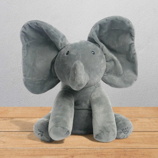 Zingende olifant knuffel