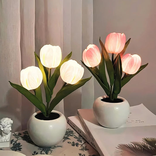 Sfeervolle tulp lamp