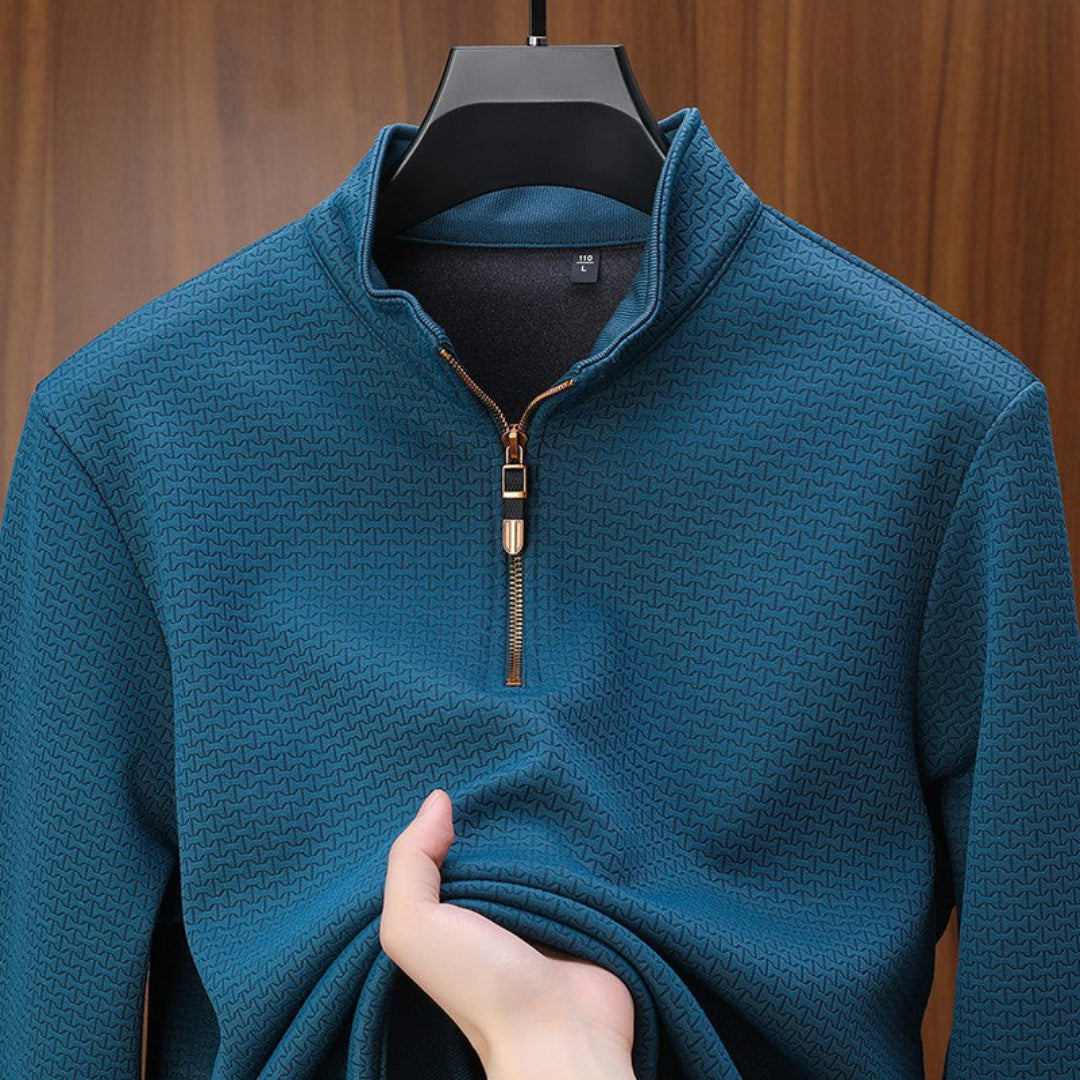 Half zip pullovers heren