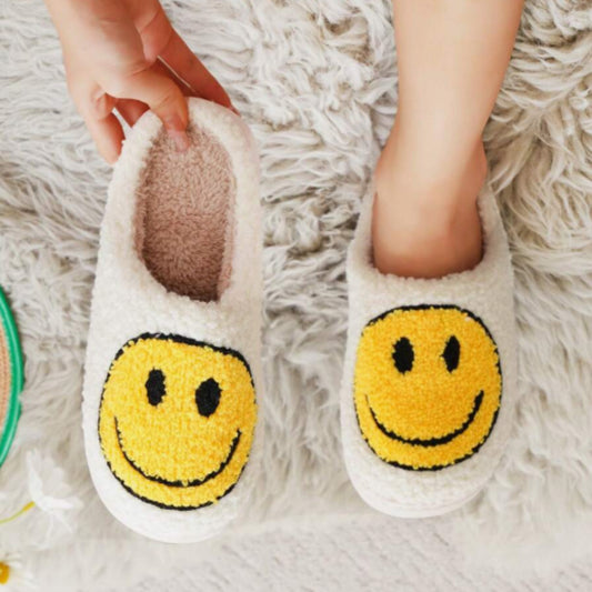 Knusse Smiley Pantoffels