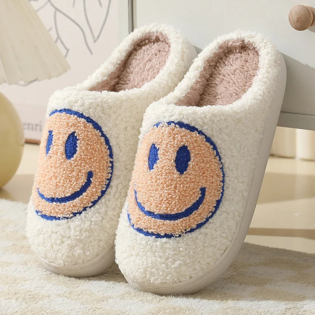 Knusse Smiley Pantoffels