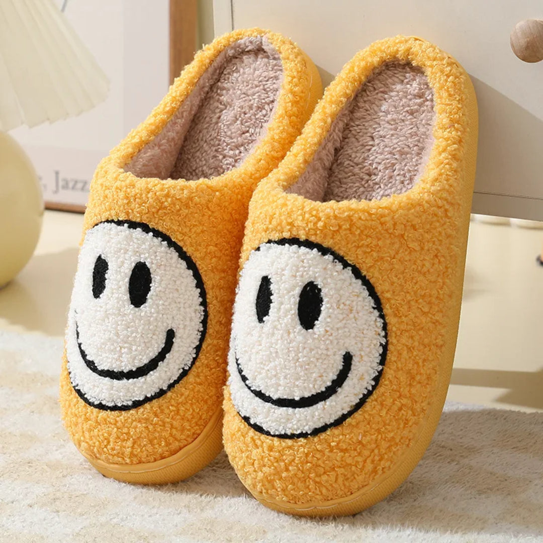 Knusse Smiley Pantoffels