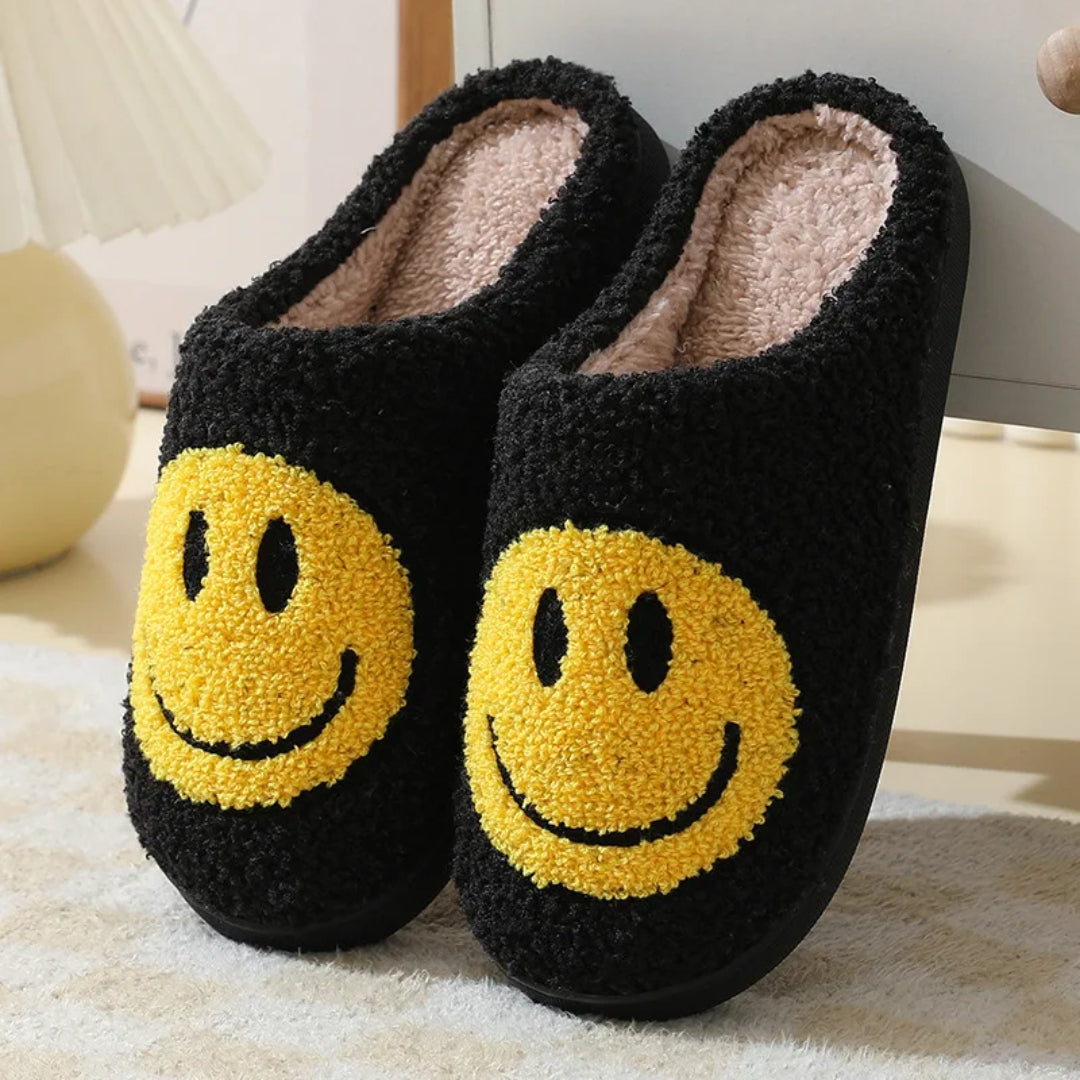 Knusse Smiley Pantoffels