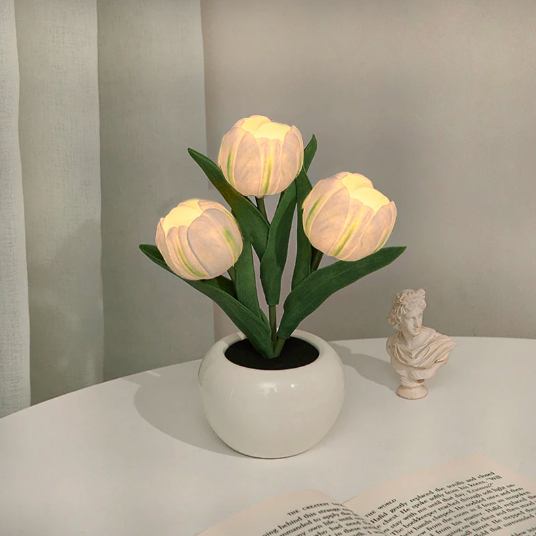 Sfeervolle tulp lamp