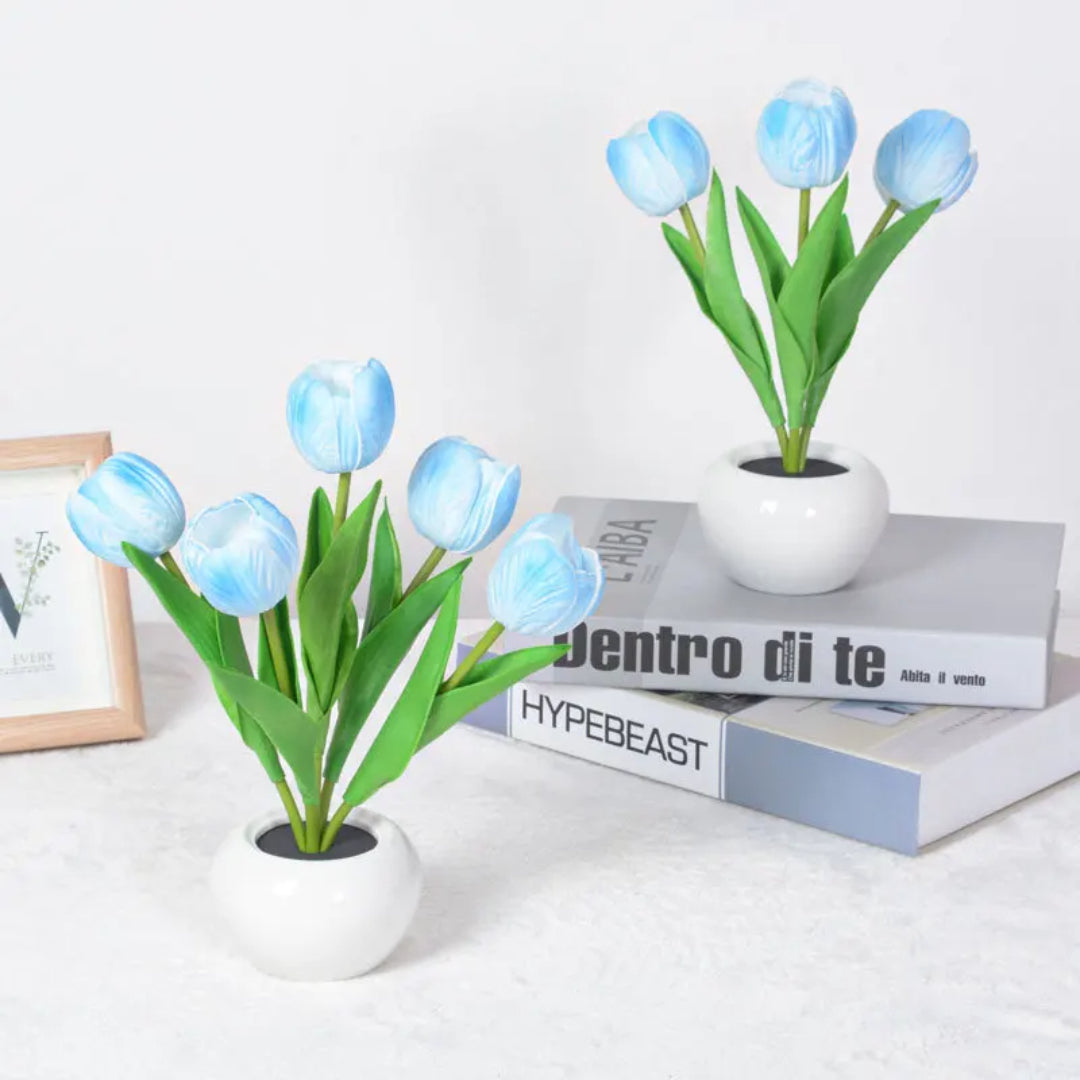 Sfeervolle tulp lamp