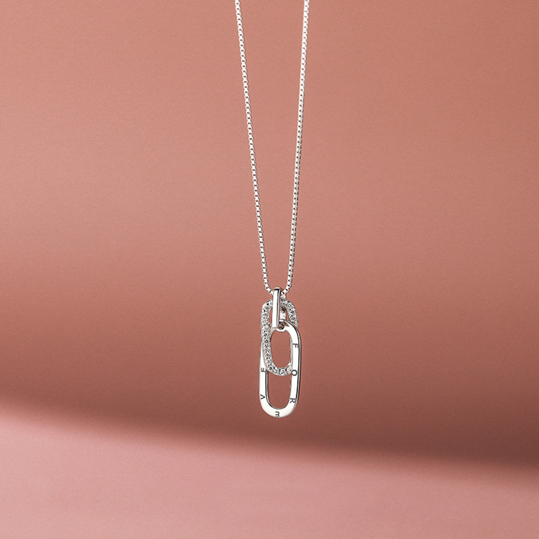 Elegante Paperclip Ketting