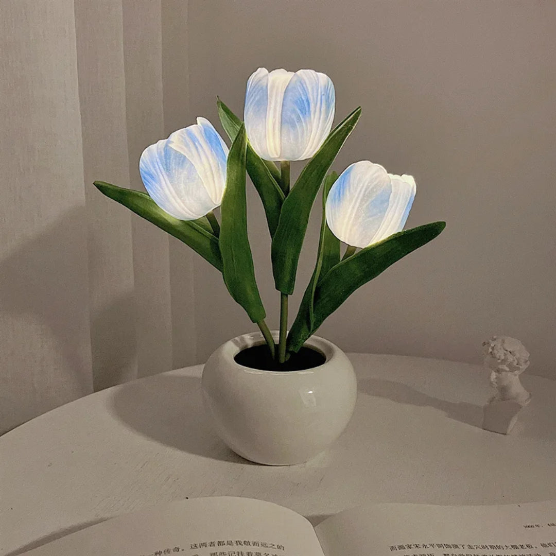 Sfeervolle tulp lamp