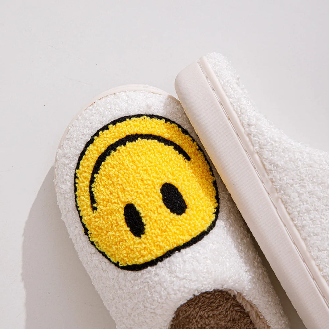 Knusse Smiley Pantoffels