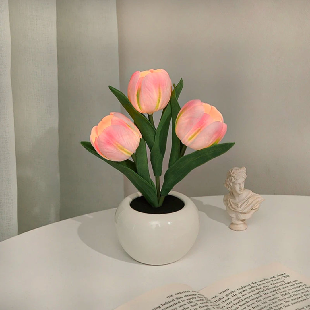 Sfeervolle tulp lamp